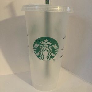 Plastic Starbucks Cup